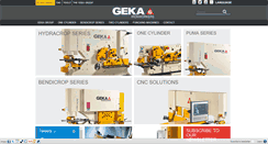 Desktop Screenshot of geka-ironworkers.com